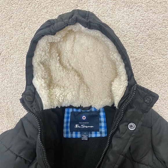 The Original Ben Sherman Toddler Jacket Snap / Zip Front Graphite Size 2T - Picture 2 of 7